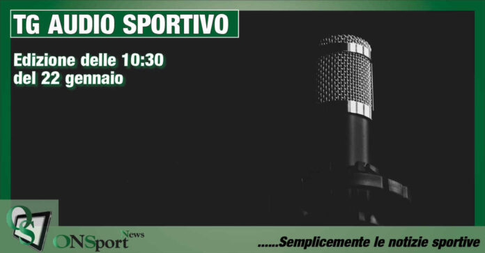 Tg Audio sportivo